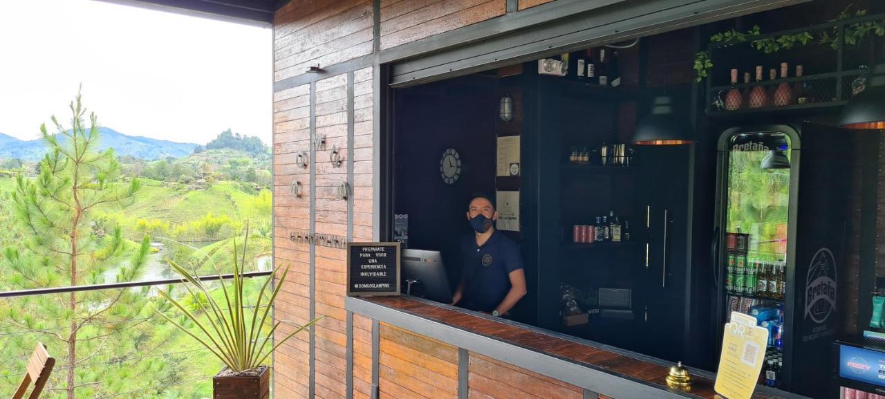 Domus Glamping Guatape Hotel Buitenkant foto