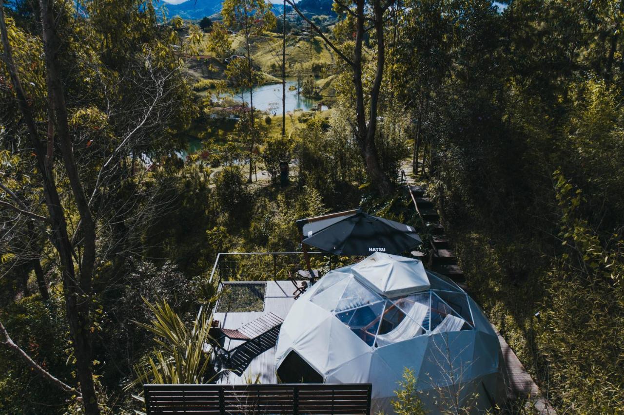 Domus Glamping Guatape Hotel Buitenkant foto