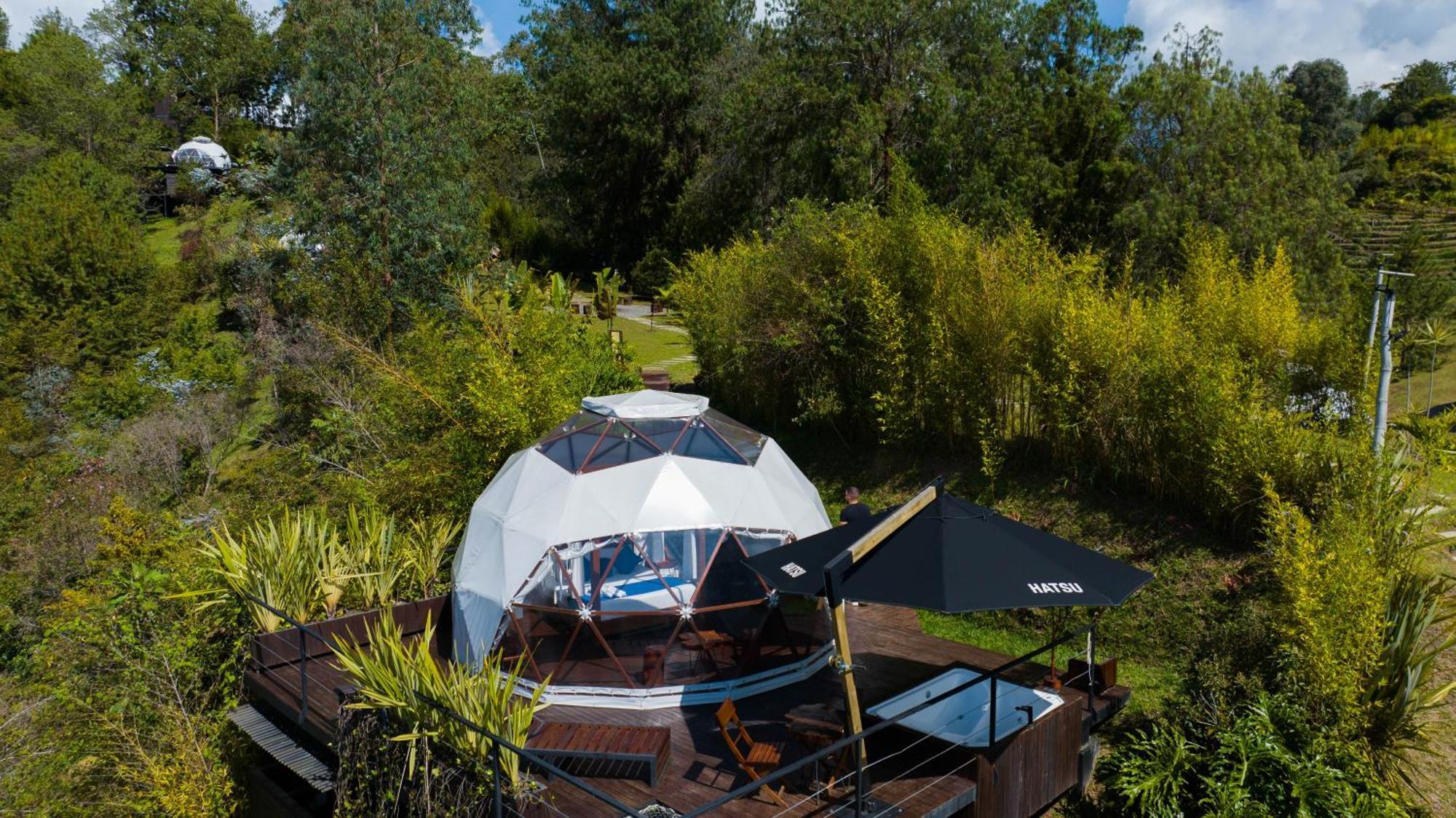 Domus Glamping Guatape Hotel Buitenkant foto